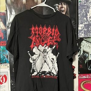 Morbid Angel Black Graphic T-Shirt